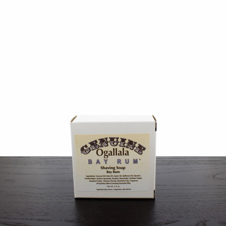 Ogallala Bay Rum Shaving Soap